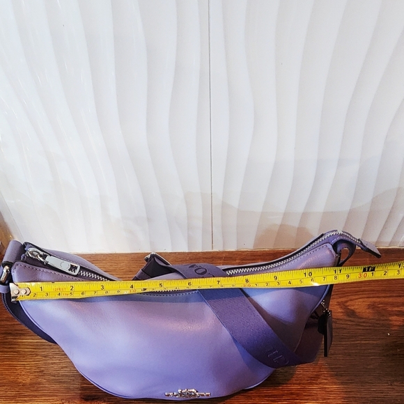 COACH PACE Shoulder Crossbody Bag Light Violet - Picture 13 of 15